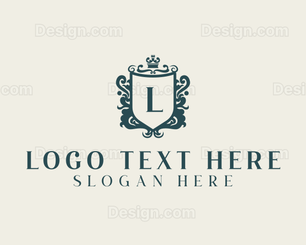 Upscale Royal Shield Logo