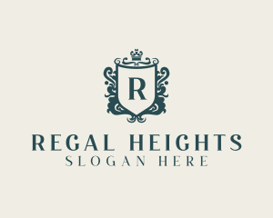 Upscale Royal Shield logo design