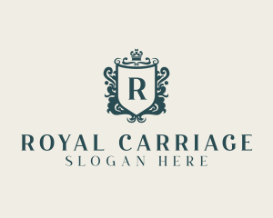 Upscale Royal Shield logo design