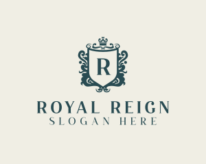 Upscale Royal Shield logo design