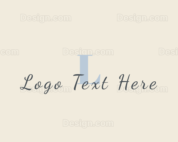 Elegant Feminine Brand Logo