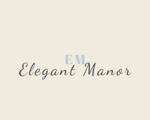 Elegant Feminine Brand logo design