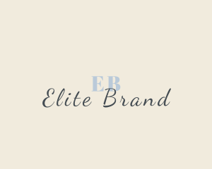 Elegant Feminine Brand logo design