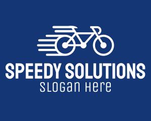Simple Fast Bicycle Bike logo