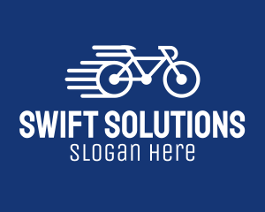 Simple Fast Bicycle Bike logo