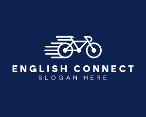 Simple Fast Bicycle Bike logo design