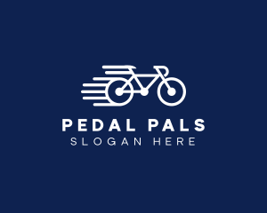 Simple Fast Bicycle Bike logo