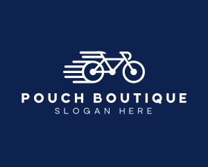 Simple Fast Bicycle Bike logo design