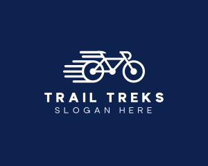 Simple Fast Bicycle Bike logo