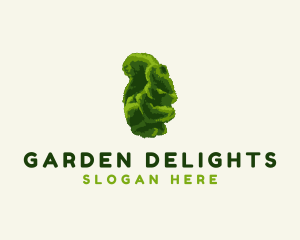 Squirrel Topiary Plant logo design