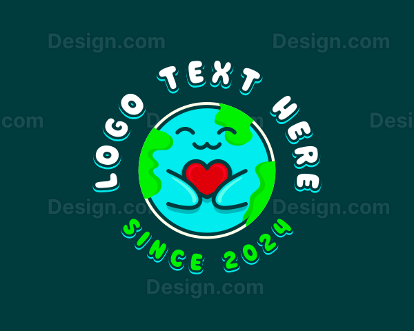 Planet Earth Love Logo