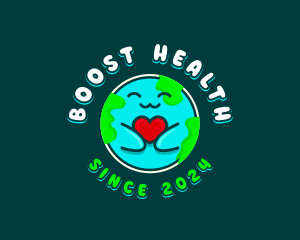 Planet Earth Love Logo