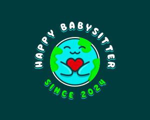 Planet Earth Love logo design