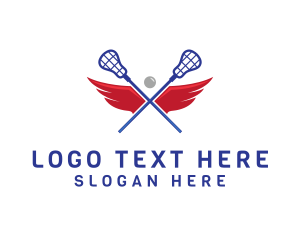 Lacrosse Team Wings logo