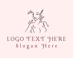 Beauty Leaf Woman logo