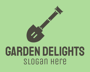 Landscape Gardening Shovel  logo design