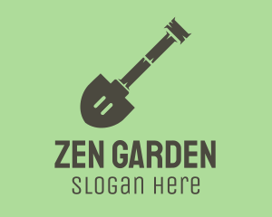 Landscape Gardening Shovel  logo design