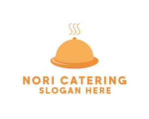 Hot Food Tray Hat logo design