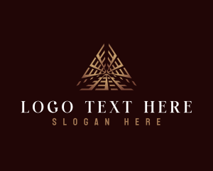 Luxury Pyramid Triangle  logo