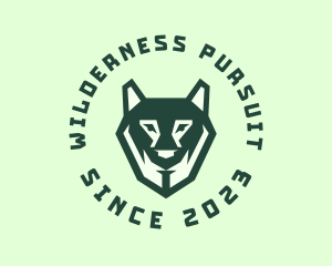 Hunting Wolf Animal logo design