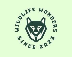 Hunting Wolf Wildlife logo design