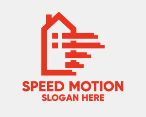 Red House Mover logo design