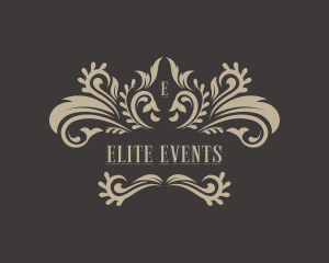 Floral Wedding Event logo design