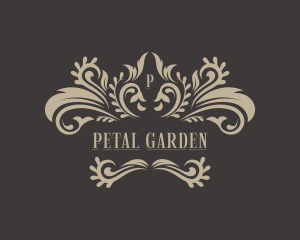 Floral Wedding Event logo design