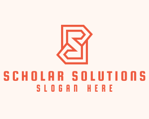 Logistics Letter S logo design