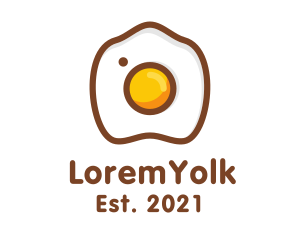 Egg Yolk Camera logo design