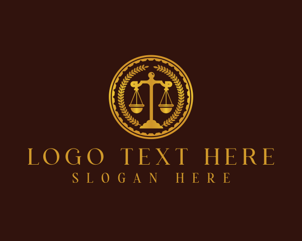Law logo example 1