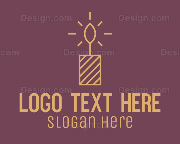 Bright Candle Light Logo