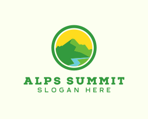 Outdoor Mountain Alps logo