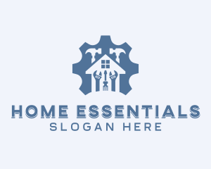 House Tools Home Improvement logo design