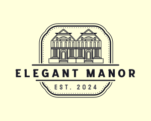 Classic Mansion Manor logo design