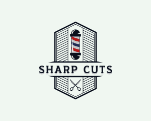 Barbershop Scissors logo
