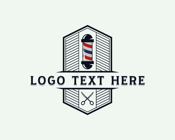 Barbershop Scissors logo