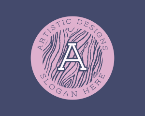 Feminine Wood Company logo design