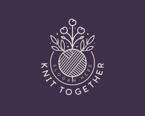 Crochet Knitting Handicraft logo
