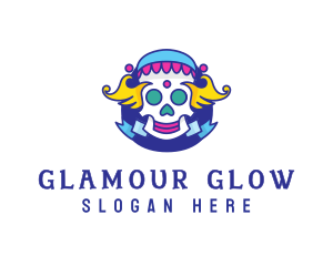 Colorful Skull Costume logo