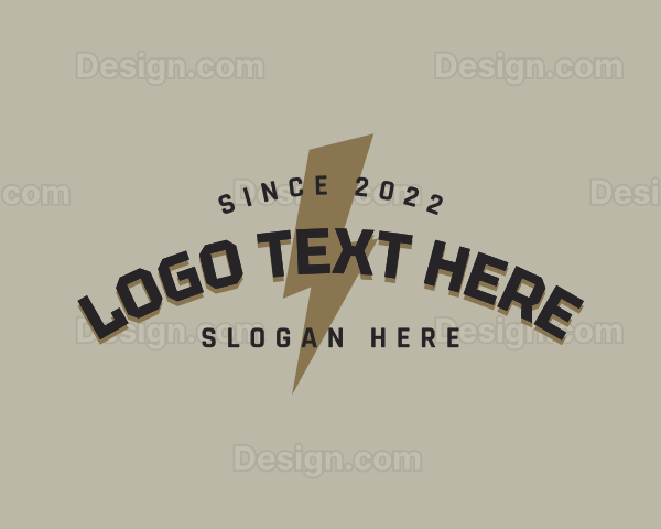 Vintage Hipster Apparel Logo