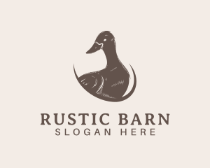 Rustic Duck Poultry logo design