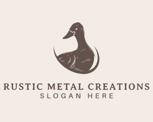 Rustic Duck Poultry logo design