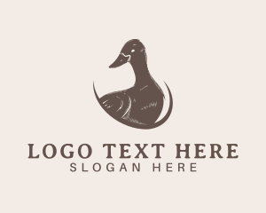 Poultry - Rustic Duck Poultry logo design
