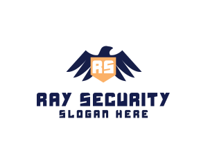 Eagle Shield Security logo design