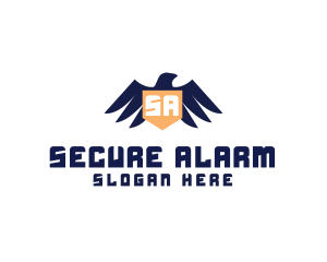 Eagle Shield Security logo design