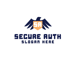 Eagle Shield Security logo design