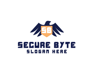 Eagle Shield Security logo design