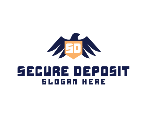 Eagle Shield Security logo design