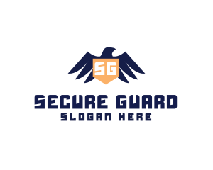 Eagle Shield Security logo design